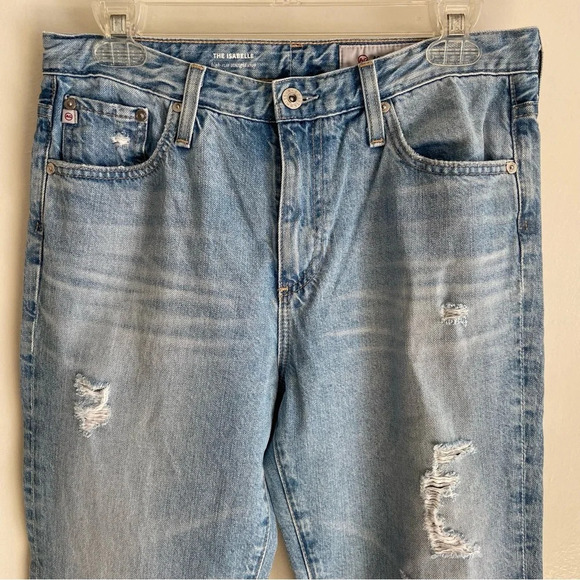 Adriano Goldschmied The Isabelle High Rise Straight Crop Jeans - Picture 3 of 8